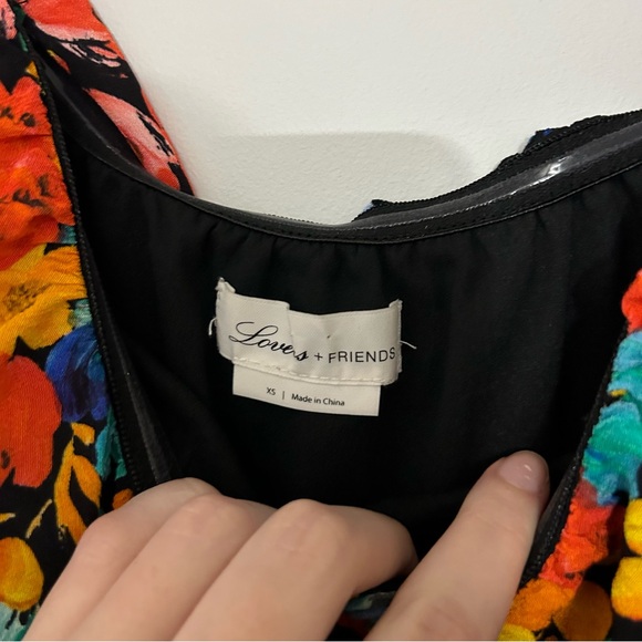 Lovers + Friends Island Dress Dark Bouquet - Picture 5 of 8